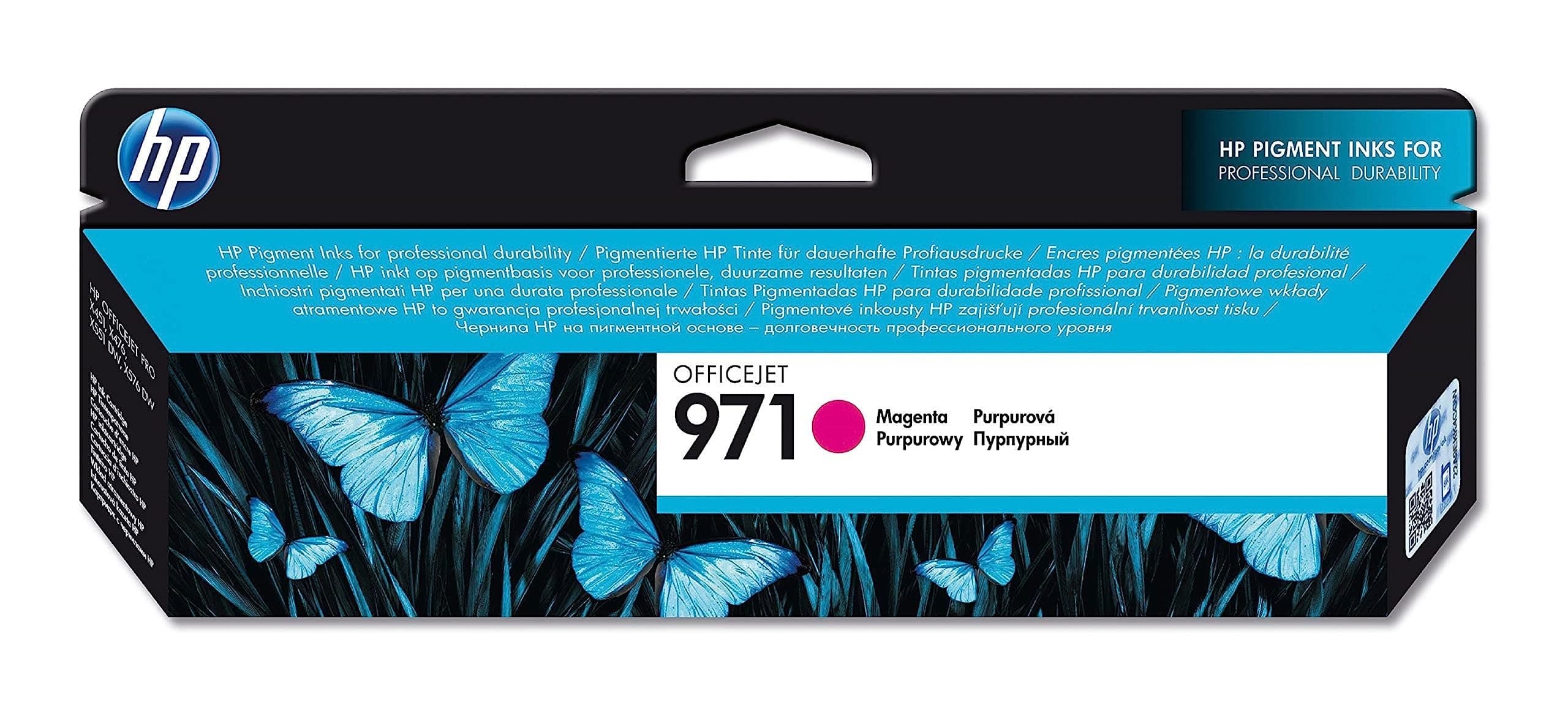 HP 971 Magenta Original Ink Cartridge - Standard