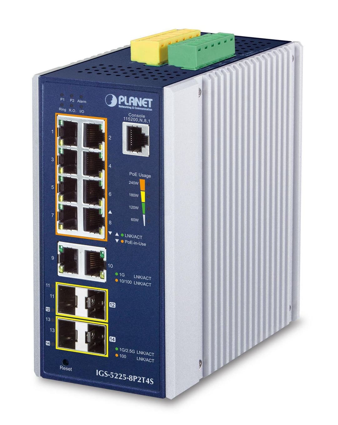 IP30 Industrial L2+/L4 8-Port - Image 1