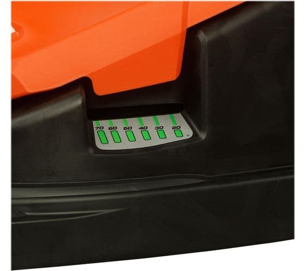 BLACK + DECKER BEMW471BH Corded Rotary Lawn Mower - Orange - Image 4
