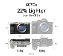 Sony a7C II Mirrorless Camera with FE 28-60mm f/4-5.6 Lens - Silver thumbnail 7