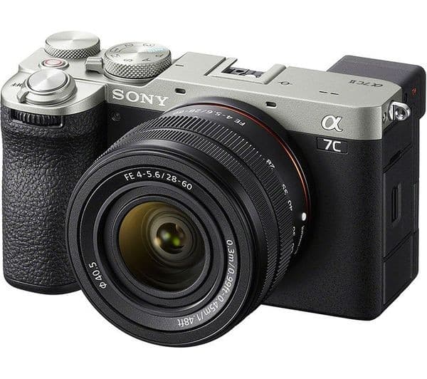 Sony a7C II Mirrorless Camera with FE 28-60mm f/4-5.6 Lens - Silver - Image 8