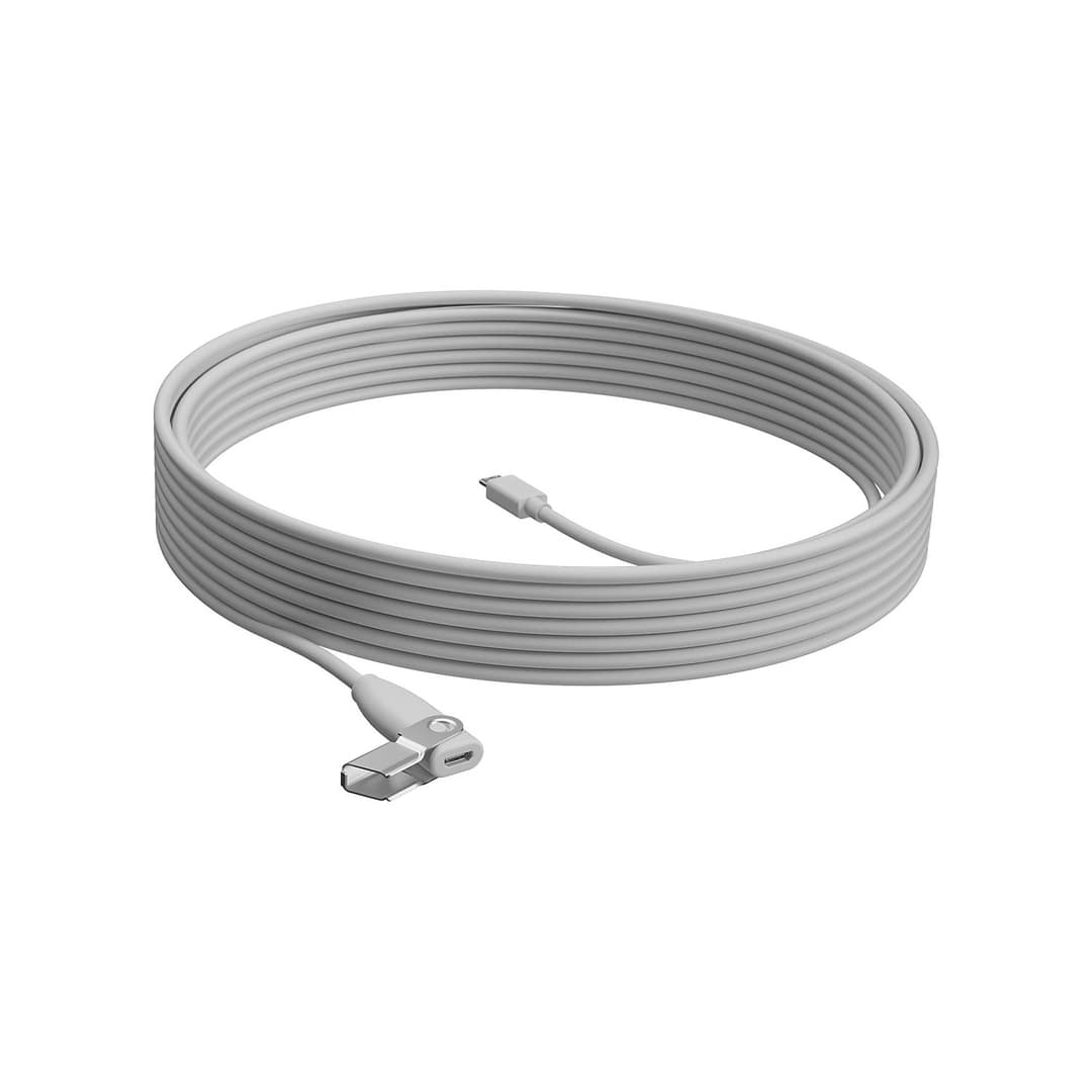 Logitech Rally Mic Pod Extension Cable 10 meter Extension Cable 952000047 - Image 2