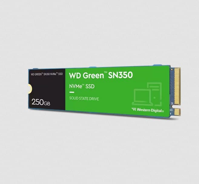 Western Digital Green SN350 250 GB M.2 2280 PCI Express 3.0 NVMe TLC Internal SSD - Image 2