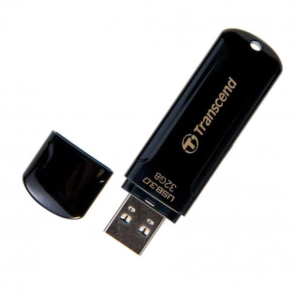 Transcend JetFlash 700 USB 3.0 Flash Drive, Black - 32GB - Image 2
