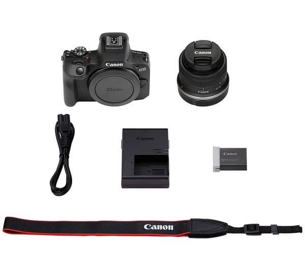 Canon EOS R100 Camera with RF-S 18-45mm Lens Black - Image 6