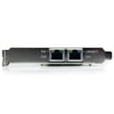 StarTech.com Dual Port PCI Express Gigabit Ethernet PCIe Network Card Adapter - PoE/PSE thumbnail 3