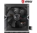 MSI MAG A650BN 650W Power Supply Black thumbnail 6
