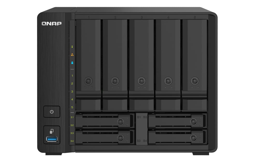 QNAP TS-932PX-4G NAS Tower Annapurna Labs Alpine AL-324 4 GB DDR4 40 TB HDD QNAP Turbo System Black - Image 1