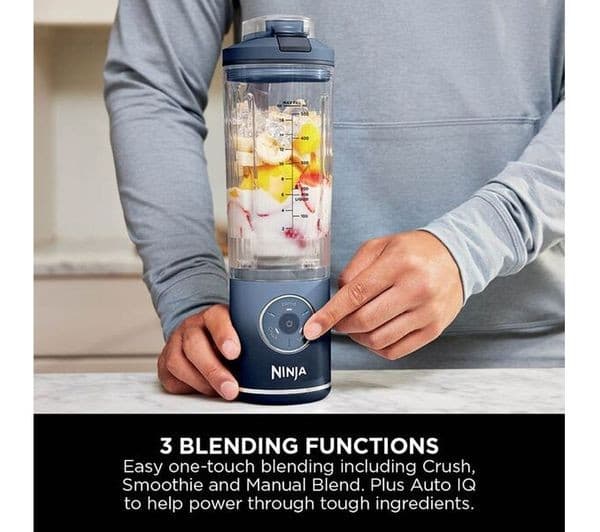 Ninja Blast Max BC251UKNV Cordless Blender - Navy - Image 5