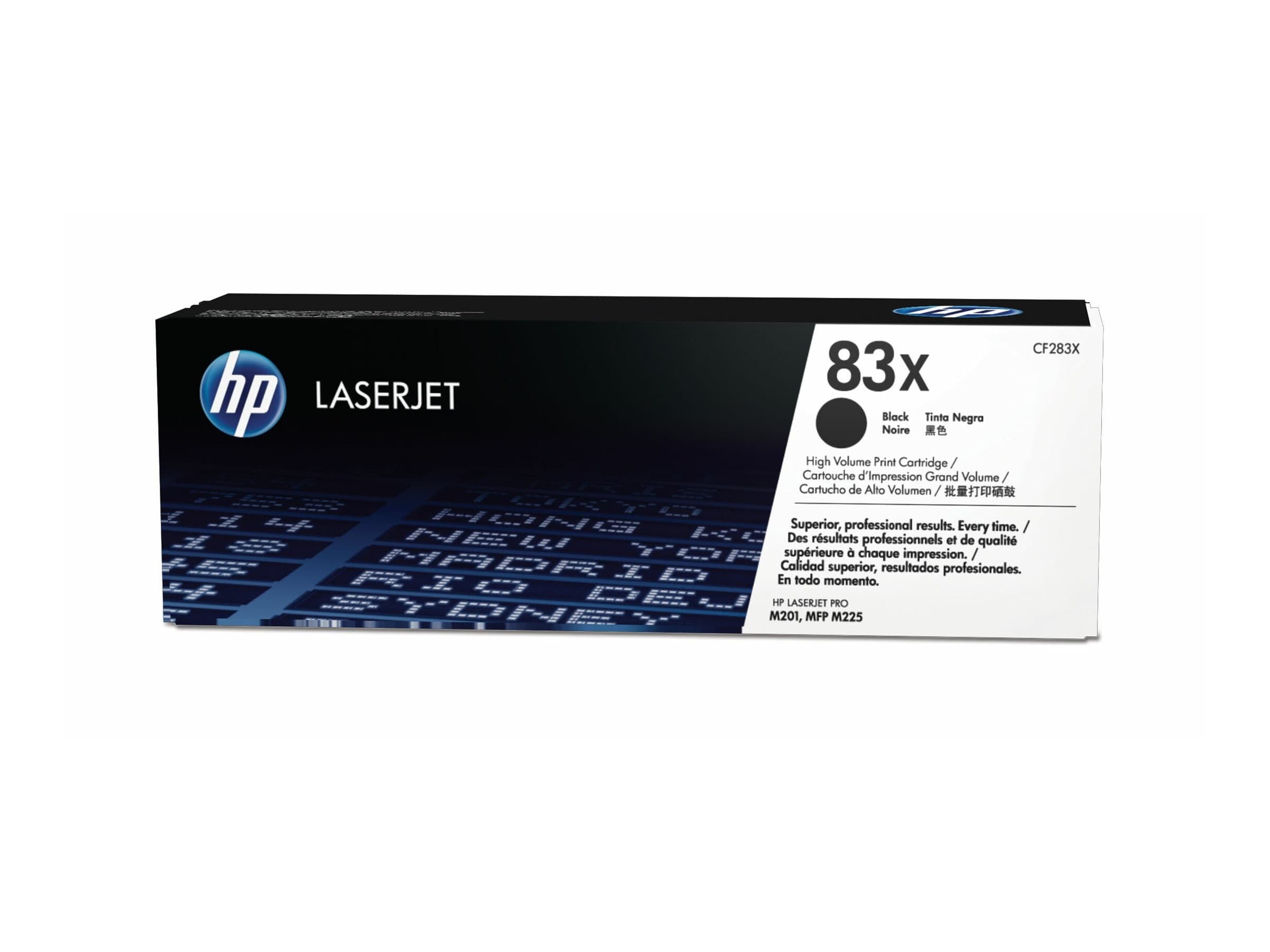 HP 83X CF283X Original HP High Yield LaserJet Toner Cartridge - Black