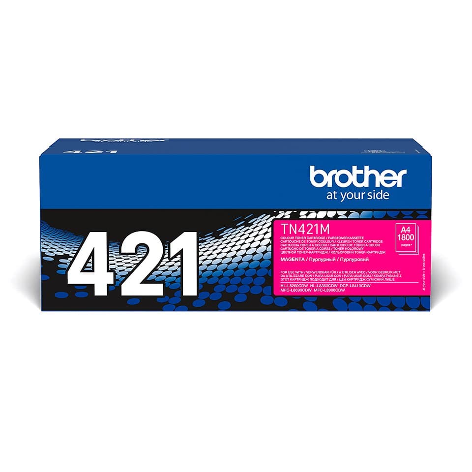 Brother TN-421M toner cartridge 1 pc(s) Original Magenta - 1,800 Pages - Image 1
