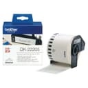 Brother DK-22205 Continuous Length Paper Tape Black on White thumbnail 1