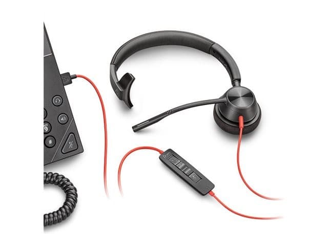 HP Poly Blackwire 3315 - headset - 3.5 mm jack, USB-C - Image 2