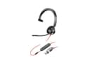 HP Poly Blackwire 3315 - headset - 3.5 mm jack, USB-C thumbnail 3
