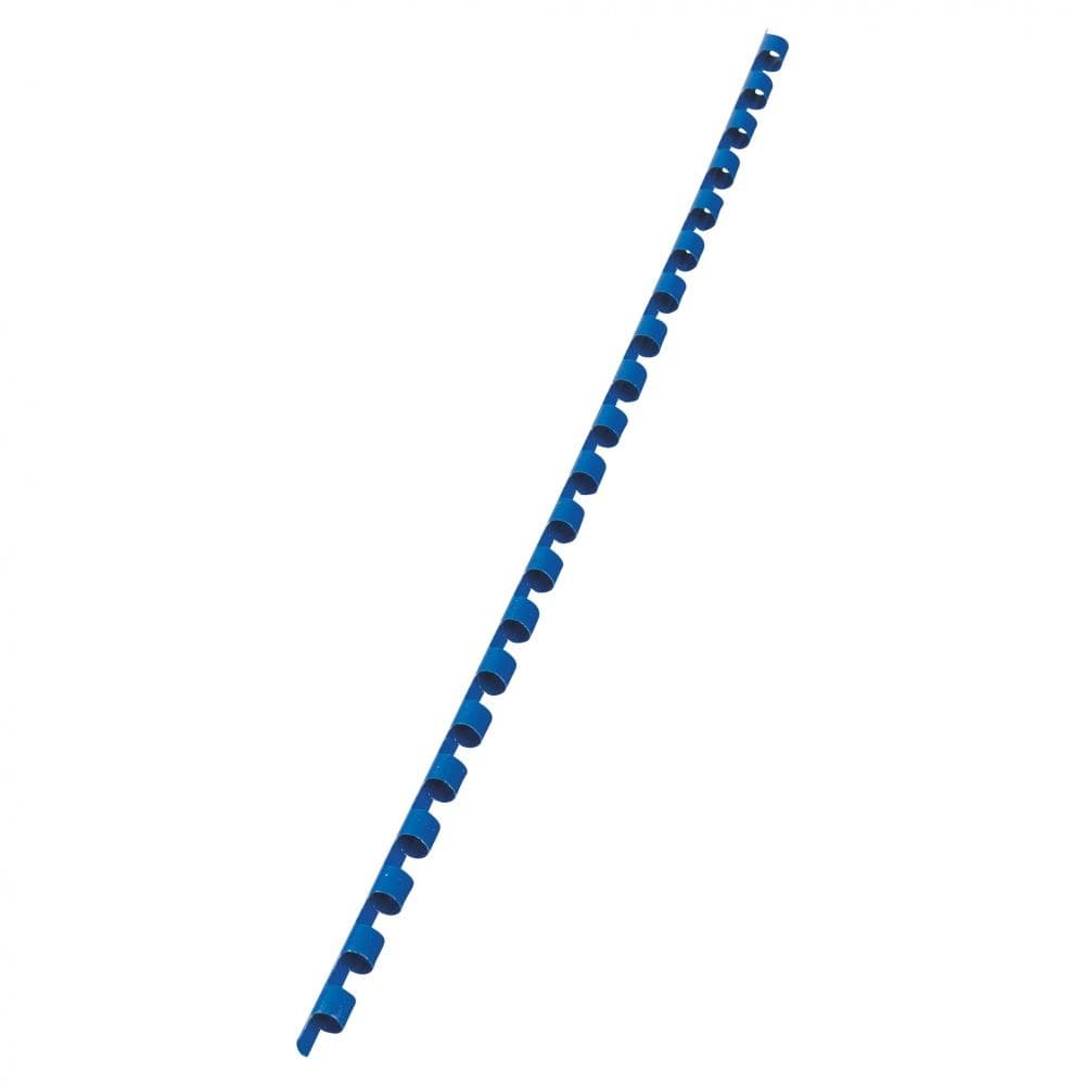 GBC 4028233 CombBind Binding Combs A4 6mm Blue Pack of 100 - Image 1