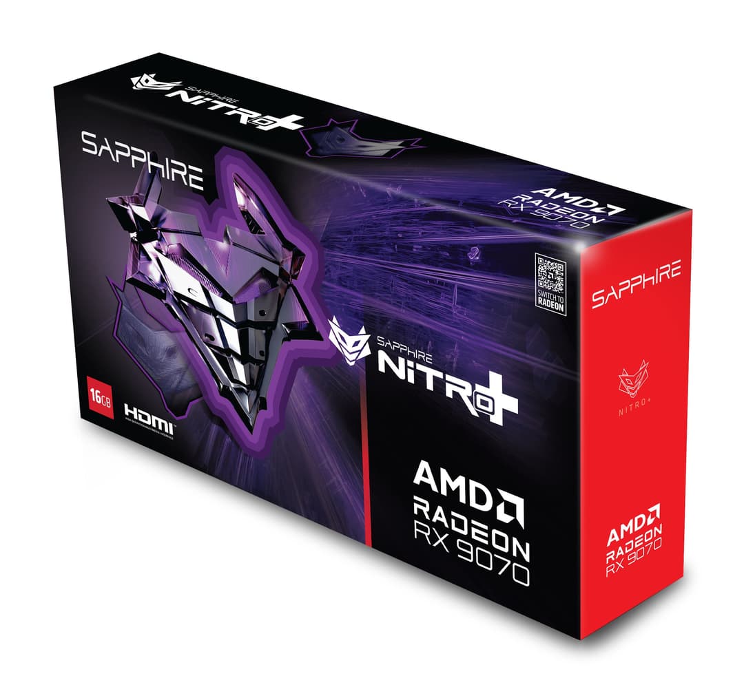 Sapphire NITRO+ AMD Radeon RX 9070 OC 16 GB GDDR6 - Image 6