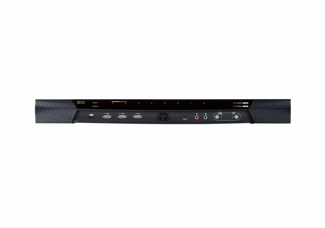 ATEN 8-Port 2-Bus CAT5e/6 KVM Over IP Switch, LUC (Laptop USB Console), with Audio & Virtual Media Support - Image 3