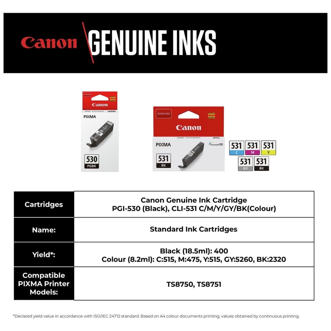 Canon CLI-531 Ink Cartridge - Magenta - Image 2
