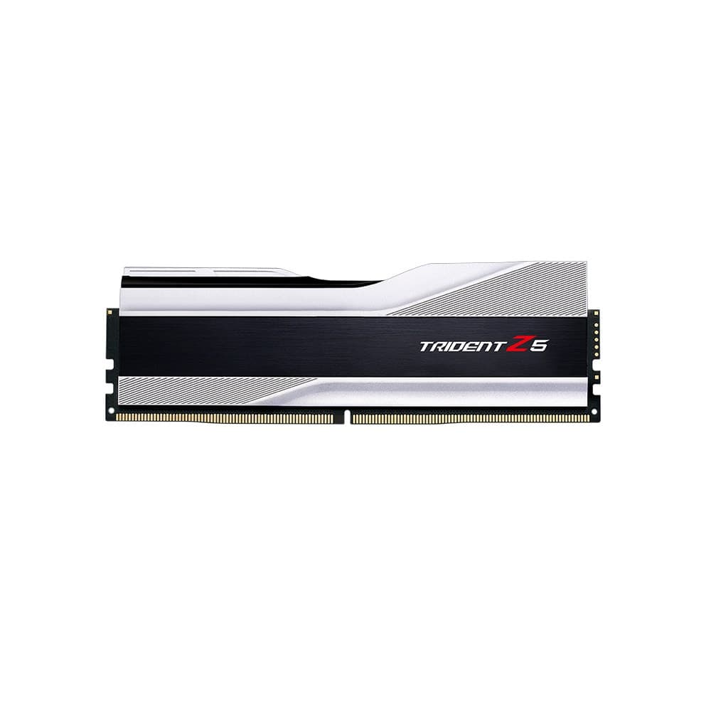 G.Skill Trident Z5 F5-6000J3040F16GX2-TZ5S memory module 32 GB 2 x 16 GB DDR5 6000 MHz CL30 Intel XMP 3.0 Silver - Image 1