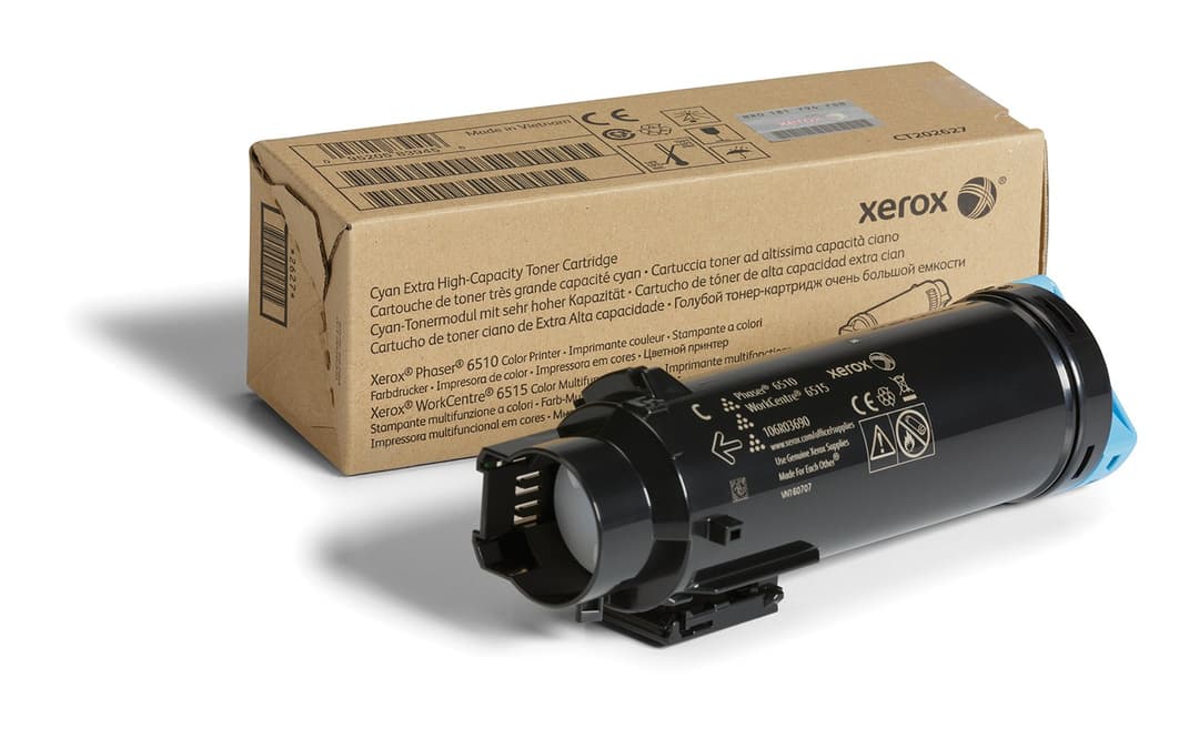 Xerox Genuine Phaser® 6510, WorkCentre® 6515 Cyan Extra High capacity Toner Cartridge (4300 Pages) - 106R03690 - Image 1