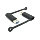 Lenovo Hybrid 4X90U90618 1 Meter USB-C with USB-A Cable Black thumbnail 2