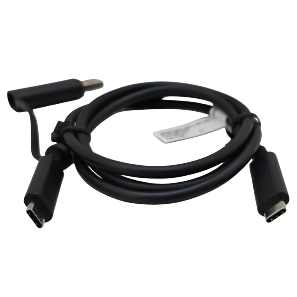 Lenovo Hybrid 4X90U90618 1 Meter USB-C with USB-A Cable Black - Image 3