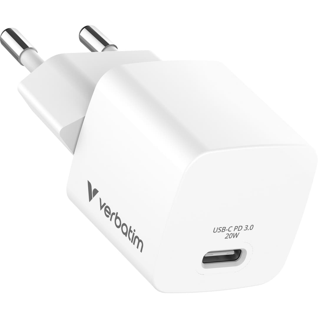 Verbatim Mini GaN Charger 20W Bundle with USB-C cable - Image 2
