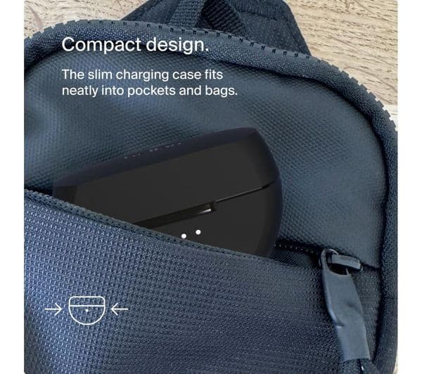 Belkin SoundForm Rhythm True Wireless Earbuds - Black - Image 7