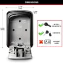Master Lock Medium Key Safe with Combination Lock thumbnail 2