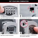 Master Lock Medium Key Safe with Combination Lock thumbnail 5