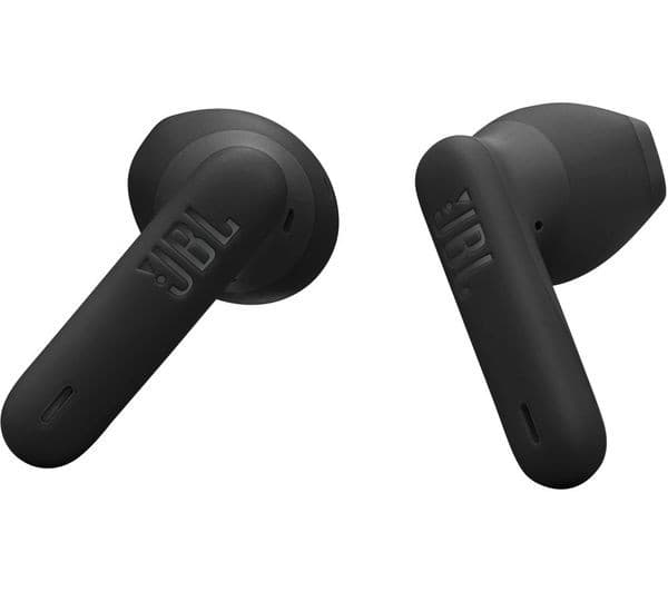 JBL Wave Flex 2 Wireless Bluetooth Earbuds - Black - Image 3
