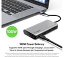 BELKIN AVC006btSGY 4-Port USB Hub Silver thumbnail 5