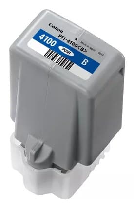 Canon PFI-4100 LUCIA PRO II Ink Cartridge 80ml - Blue - Image 1