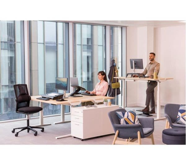 FELLOWES Hana LT Foot Rest - Black - Image 3