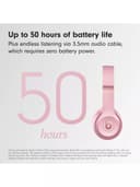 Beats Solo 4 Wireless Bluetooth On-Ear Headphones with Mic/Remote, Metallic Pink thumbnail 3
