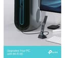 TP-Link Archer TXE70UH AXE5400 Wi-Fi 6E Tri-Band USB 3.0 Wireless Adapter Black thumbnail 5