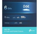 TP-Link Archer TXE70UH AXE5400 Wi-Fi 6E Tri-Band USB 3.0 Wireless Adapter Black thumbnail 8