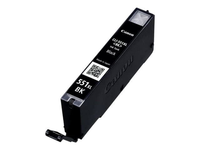 Canon CLI-551BK XL - High Yield - black - original - ink tank - Image 1