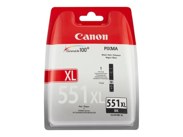 Canon CLI-551BK XL - High Yield - black - original - ink tank - Image 2
