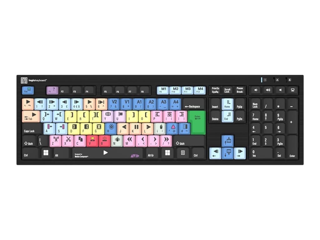 Logic Keyboards Avid Media Composer Slimline UK - Image 1