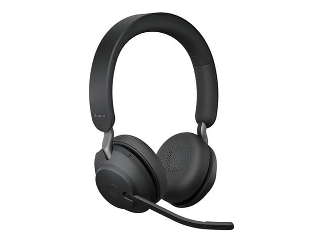Jabra Evolve2 65 Stereo Wireless Headset - Black - UC - USB-A - With Charging Stand - Image 6