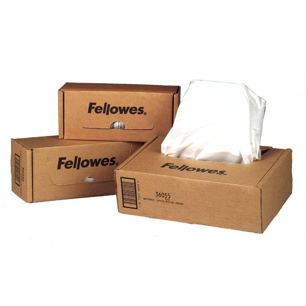 Fellowes 36056 94 Litre Shredder Bags 50pk