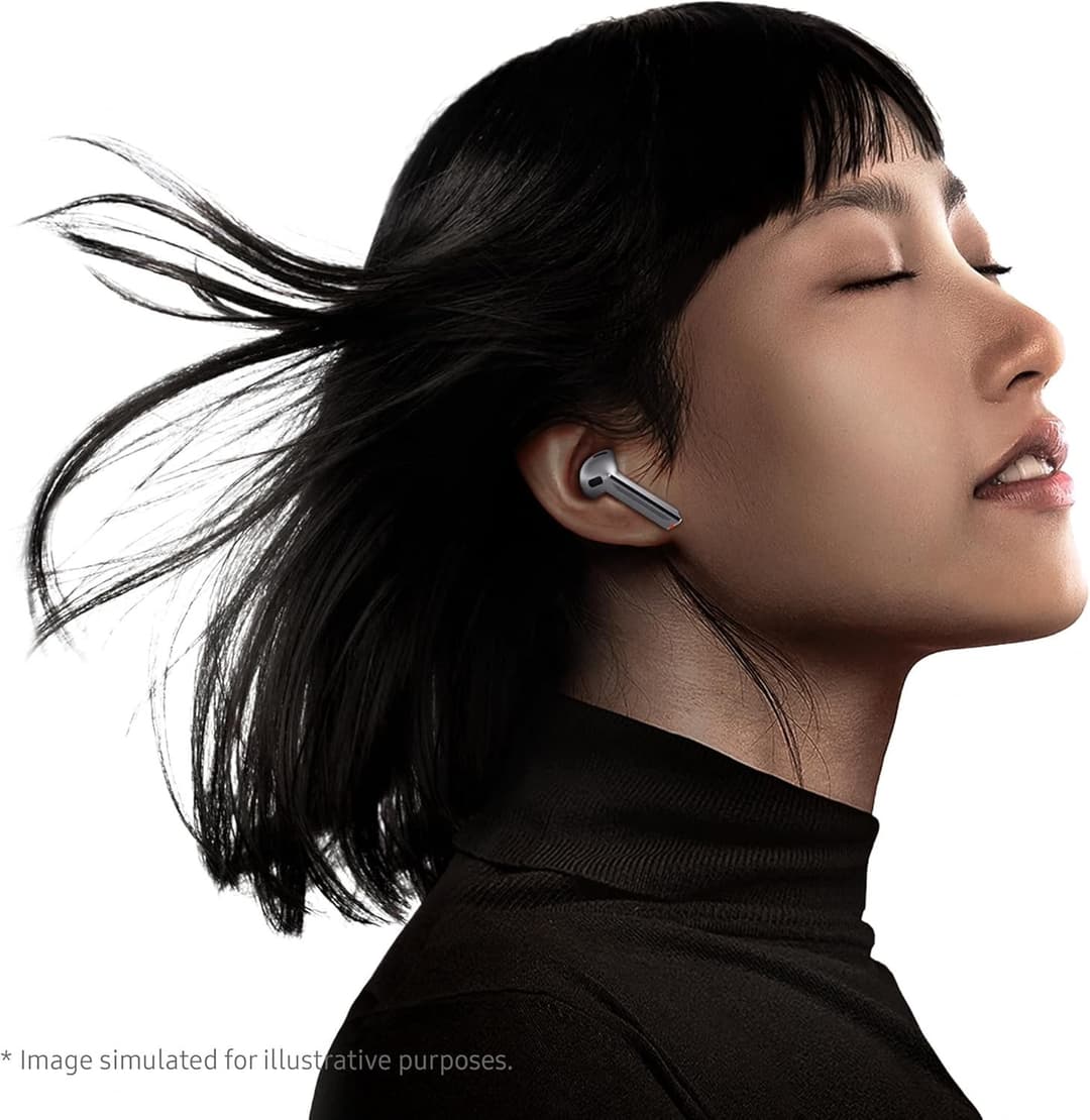 Samsung Galaxy Buds3 Wireless Earbuds White - Image 2