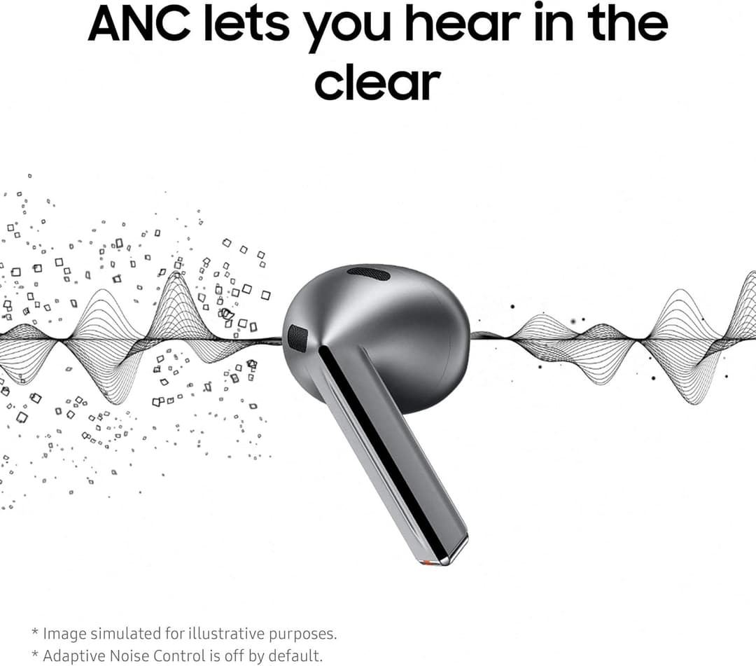 Samsung Galaxy Buds3 Wireless Earbuds White - Image 9
