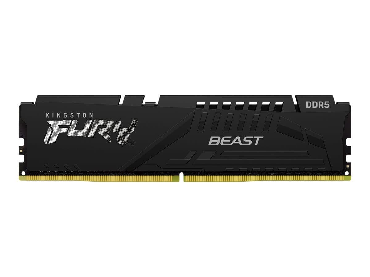 Kingston FURY Beast KF556C40BB-16 16GB (1 x 16GB) DDR5 5600MT/s (PC5-44800) CL40 Unbuffered DIMM 288-pin Desktop Memory - Black