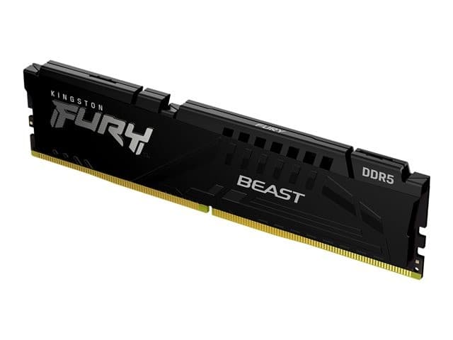 Kingston FURY Beast KF556C40BB-16 16GB (1 x 16GB) DDR5 5600MT/s (PC5-44800) CL40 Unbuffered DIMM 288-pin Desktop Memory - Black - Image 3