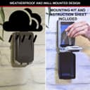 Master Lock Light Up Dial Combination Wall Mounted Key Safe thumbnail 5