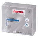 Hama 00044752 Double CD Jewel Cases, 2 Discs, Pack of 5 - Transparent thumbnail 1