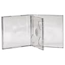Hama 00044752 Double CD Jewel Cases, 2 Discs, Pack of 5 - Transparent thumbnail 2