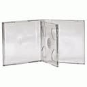 Hama 00044752 Double CD Jewel Cases, 2 Discs, Pack of 5 - Transparent thumbnail 3